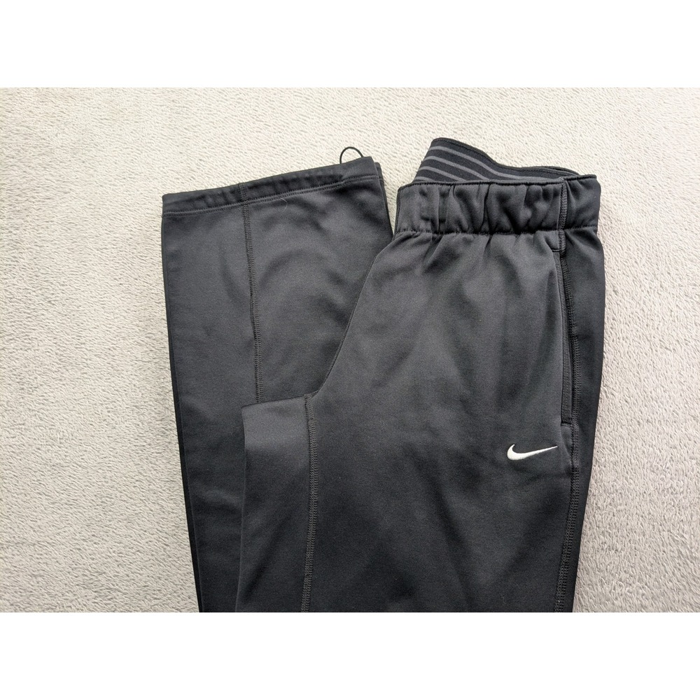 Nike Therma-FIT Mens Training Pants Black Fleece Lined XS Joggers RN 56323